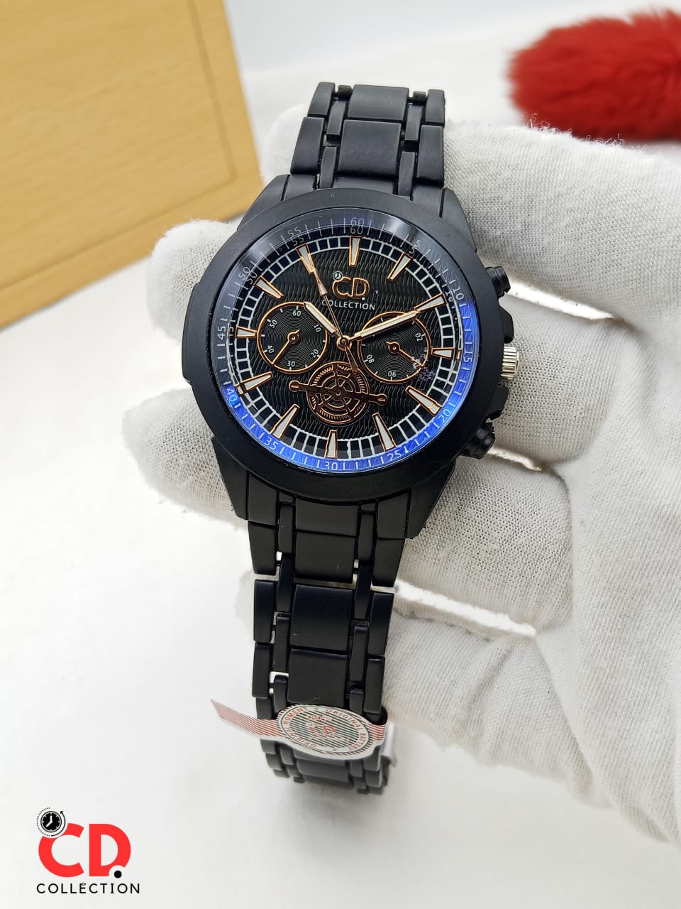 CD Collection Men’s Watch – Premium Brand Copy Model | Brass Chain & Case