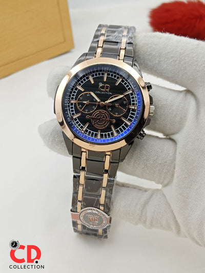 CD Collection Men’s Watch – Premium Brand Copy Model | Brass Chain & Case