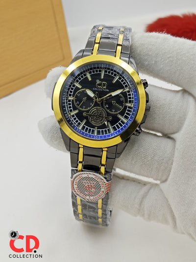 CD Collection Men’s Watch – Premium Brand Copy Model | Brass Chain & Case