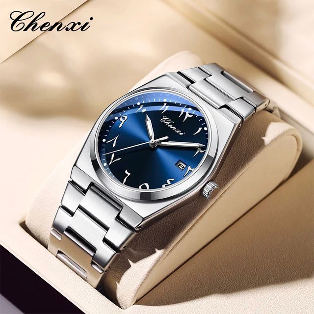 CHENXI Original Men’s Watch – PRX Arabic Dial | Stainless Steel | Date Working