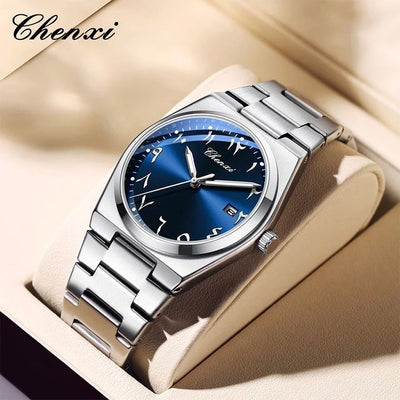 CHENXI Original Men’s Watch – PRX Arabic Dial | Stainless Steel | Date Working