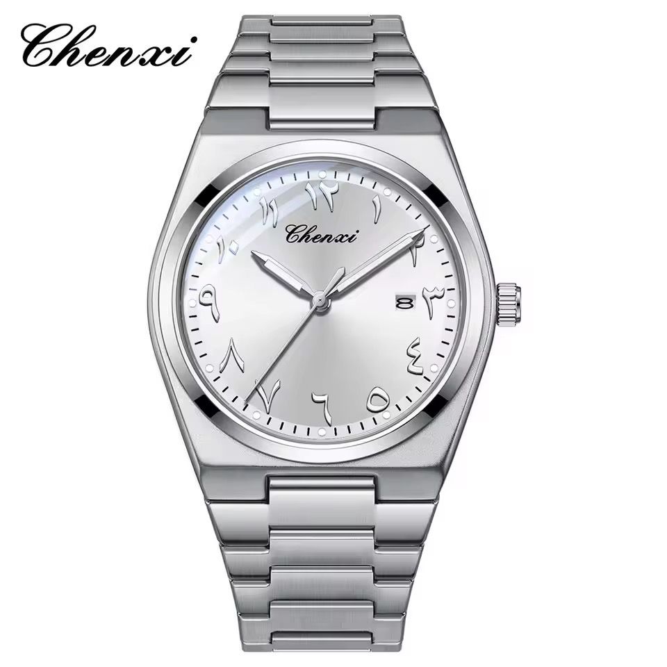 CHENXI Original Men’s Watch – PRX Arabic Dial | Stainless Steel | Date Working