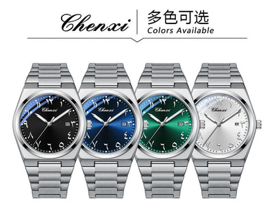 CHENXI Original Men’s Watch – PRX Arabic Dial | Stainless Steel | Date Working