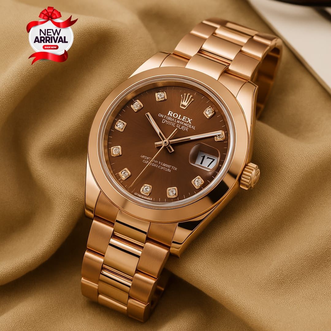 Premium Rolex Regular Stone Watch – Master Quality | New Arrival