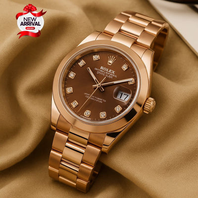 Premium Rolex Regular Stone Watch – Master Quality | New Arrival