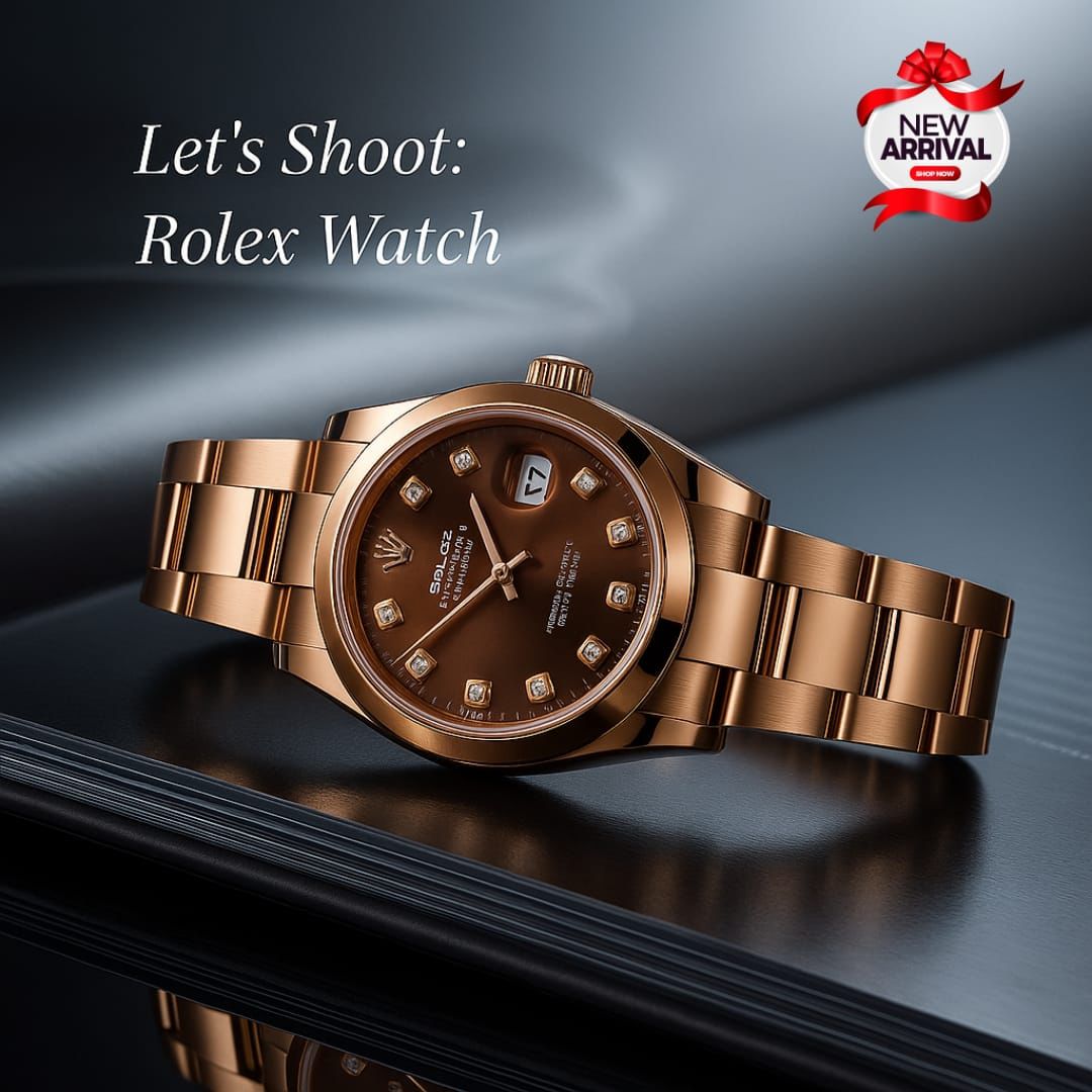Premium Rolex Regular Stone Watch – Master Quality | New Arrival