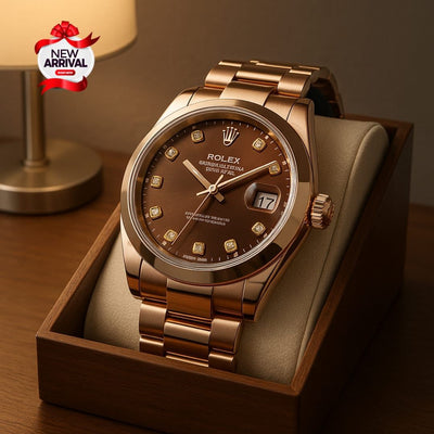 Premium Rolex Regular Stone Watch – Master Quality | New Arrival